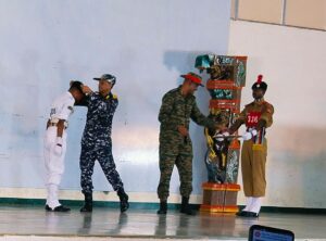 PETTY OFFICER CADET SHRADHUL SB GOLD MEDAL BEST CADET INTER GROUP COMPETITION